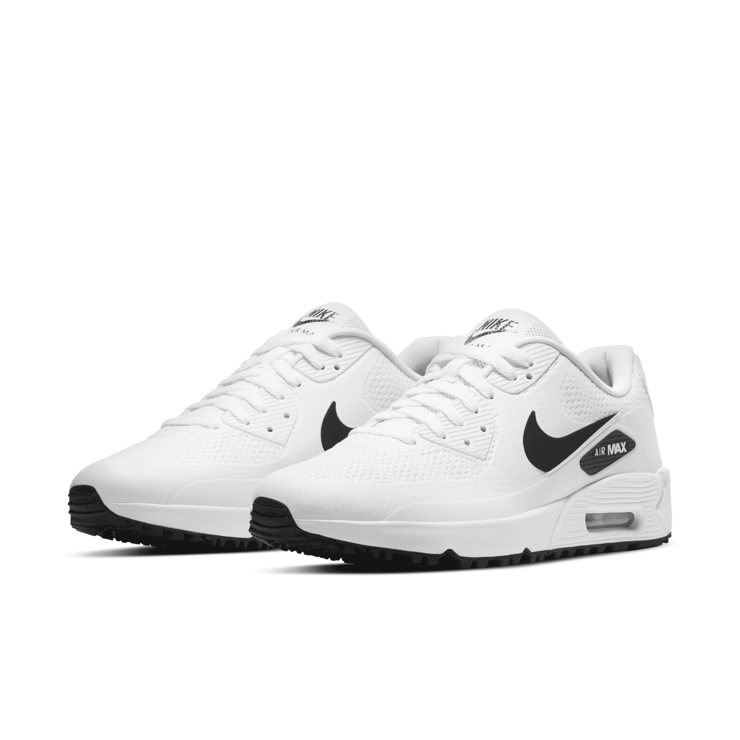 Nike Air Max 90 Golf White Black Angle 3