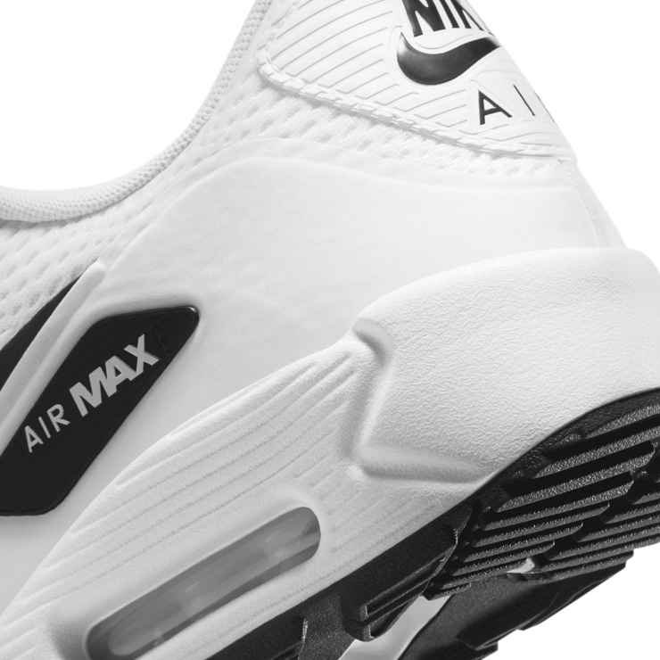 Nike Air Max 90 Golf White Black Angle 6