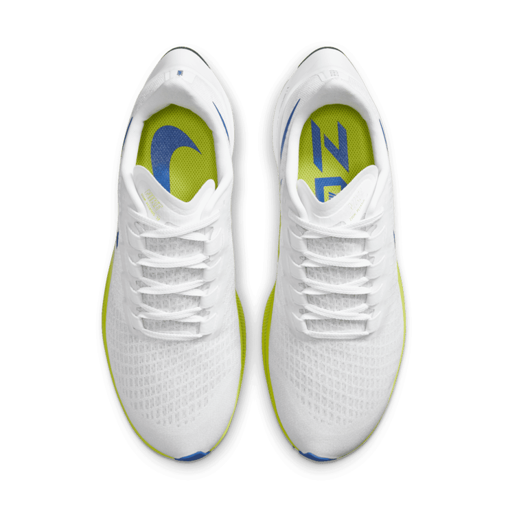 Air Zoom Pegasus 37 White Racer Blue Angle 1