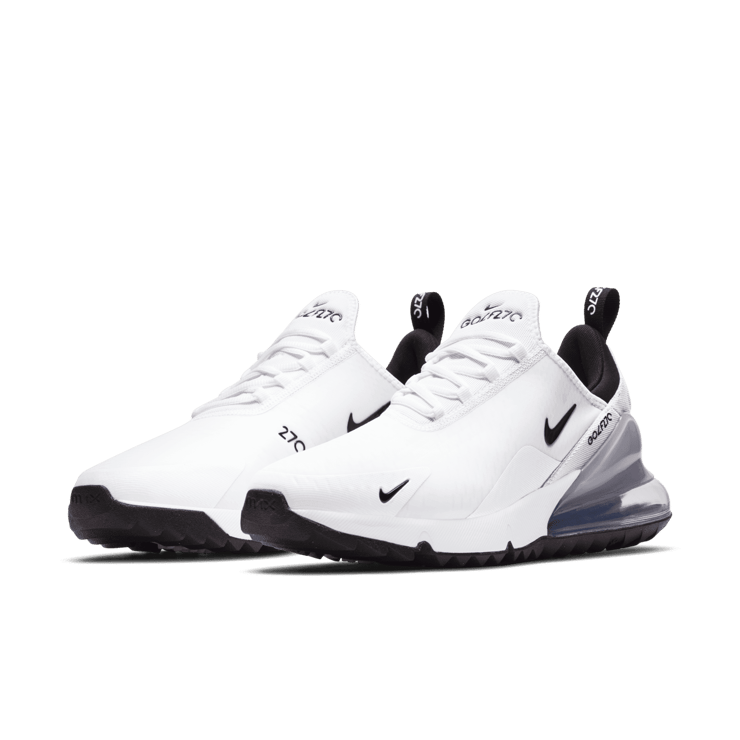 Nike Air Max 270 Golf White Black Angle 2