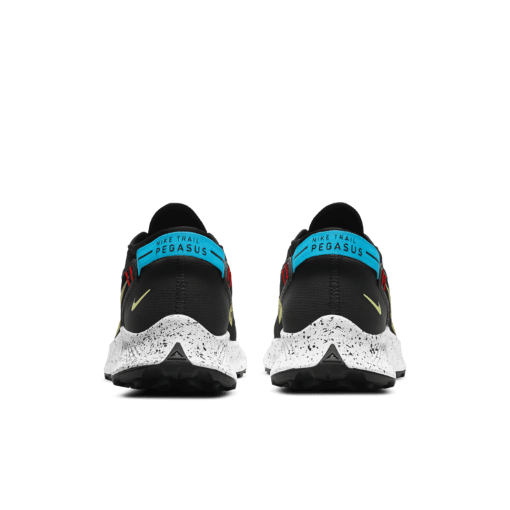 Nike Pegasus Trail 2 Black Dark Sulfur Angle 3