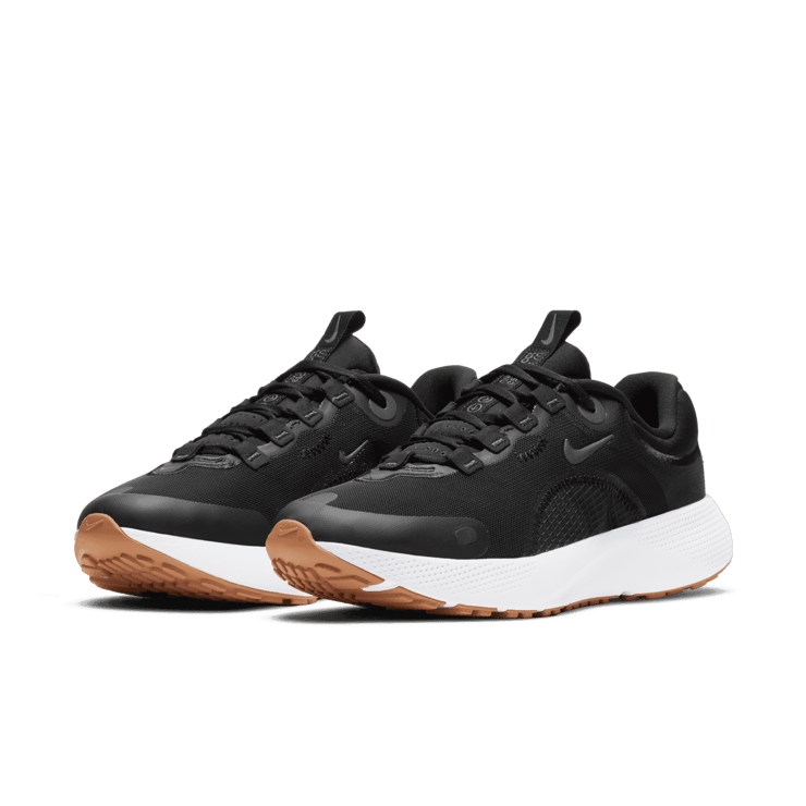Nike React Escape Run Black White Gum (W) Angle 2