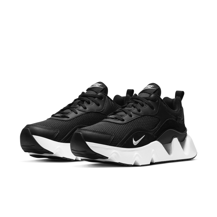 Nike Ryz 365 Black White (W) Angle 3