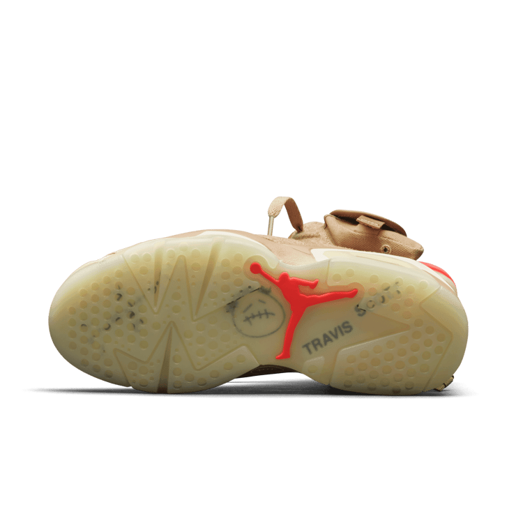 Jordan 6 Retro Travis Scott British Khaki Angle 0