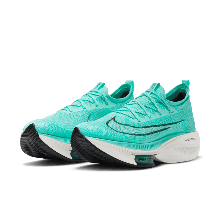 Nike Air Zoom Alphafly Next% Hyper Turquoise Angle 2