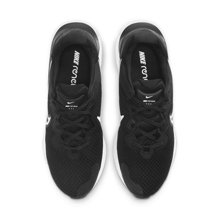Nike Renew Run 2 Black White Angle 1