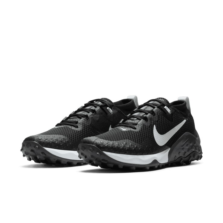 Nike Wildhorse 7 Black Pure Platinum (W) Angle 2