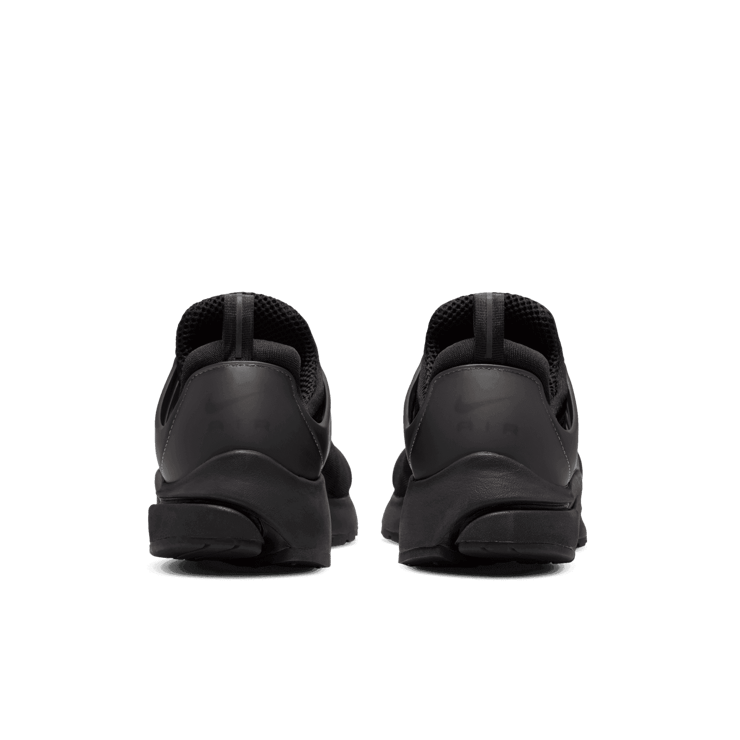 Nike Air Presto Triple Black Shiny Toe Angle 4