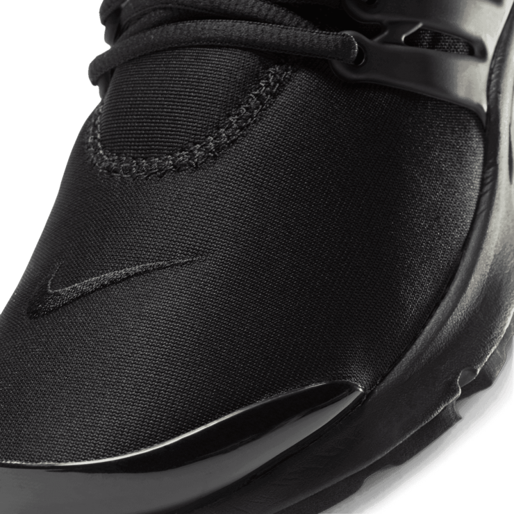 Nike Air Presto Triple Black Shiny Toe Angle 5