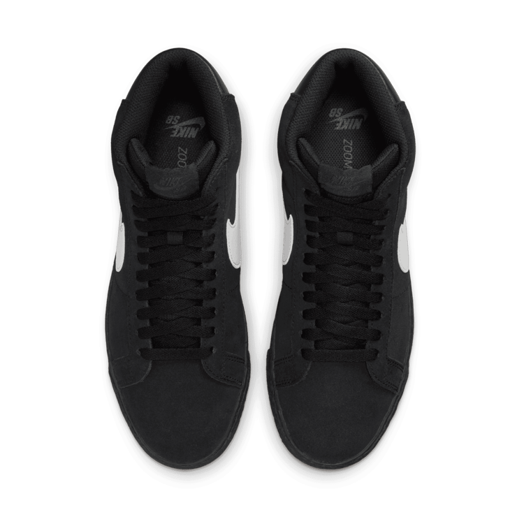 Nike SB Zoom Blazer Mid Black White Angle 1