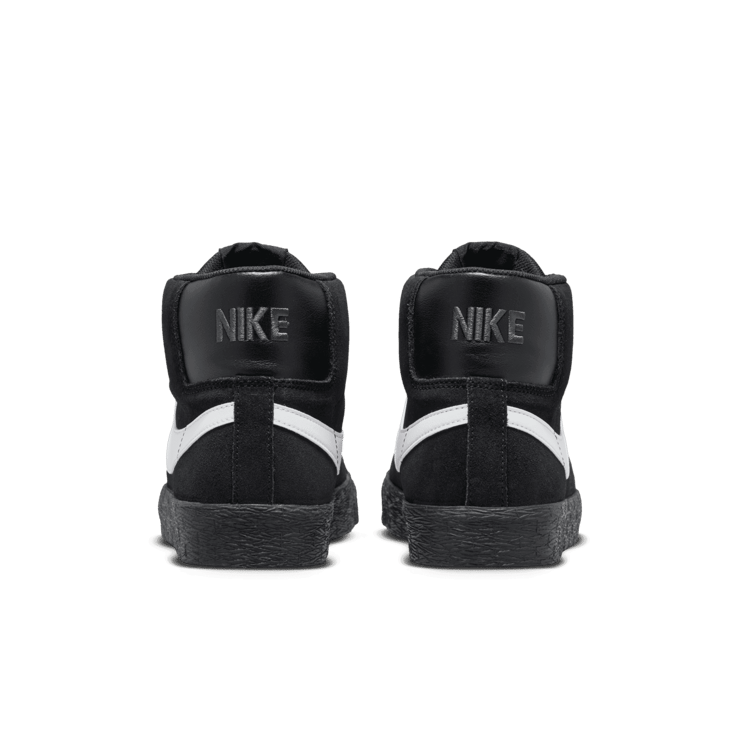 Nike SB Zoom Blazer Mid Black White Angle 3