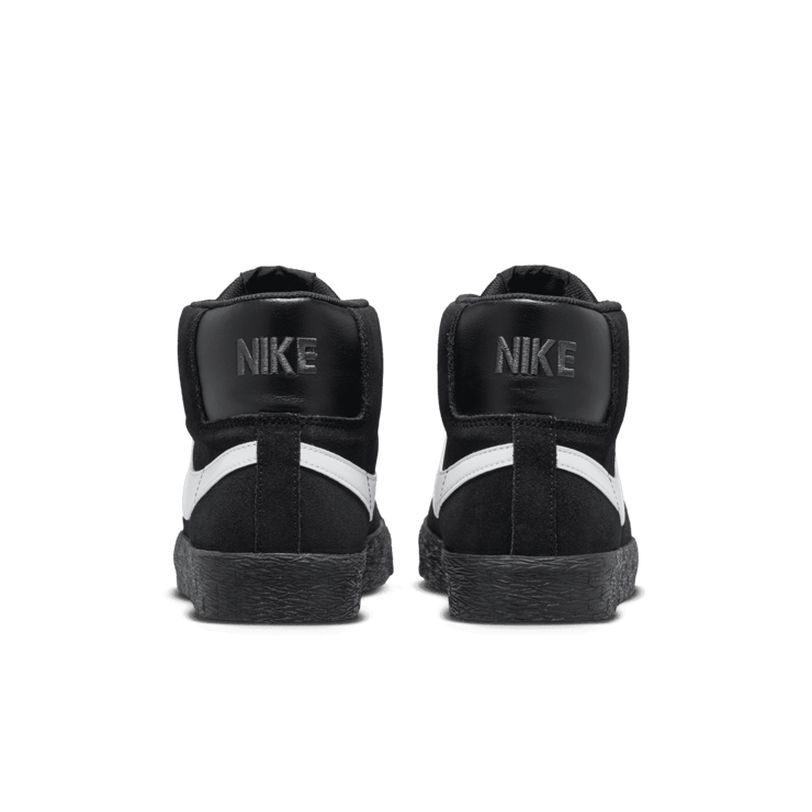 Nike SB Zoom Blazer Mid Black White Angle 3