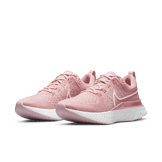 Nike React Infinity Run Flyknit 2 Pink Glaze (W) Angle 2