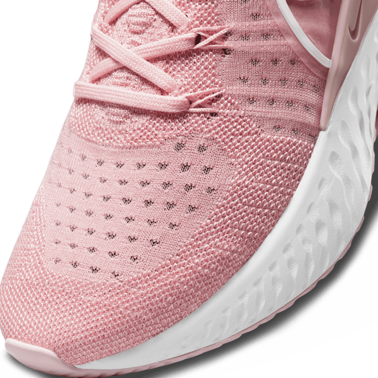 Nike React Infinity Run Flyknit 2 Pink Glaze (W) Angle 4