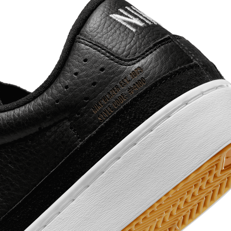 Nike Blazer Low X Black Angle 5