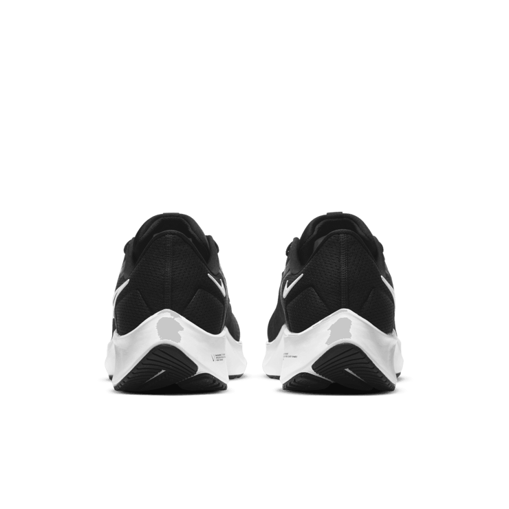Nike Air Zoom Pegasus 38 Black White Angle 3