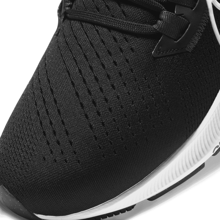 Nike Air Zoom Pegasus 38 Black White Angle 4