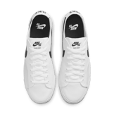 Nike SB Blazer Court White Black Angle 1