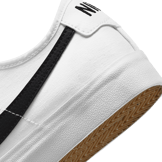 Nike SB Blazer Court White Black Angle 5
