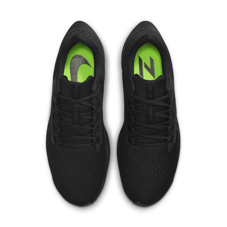 Nike Air Zoom Pegasus 38 Triple Black Angle 1