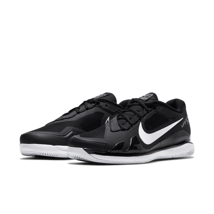 Nike Court Air Zoom Vapor Pro Black White Angle 2
