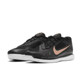 Nike Court Air Zoom Vapor Pro Black Metallic Gold (W) Angle 2