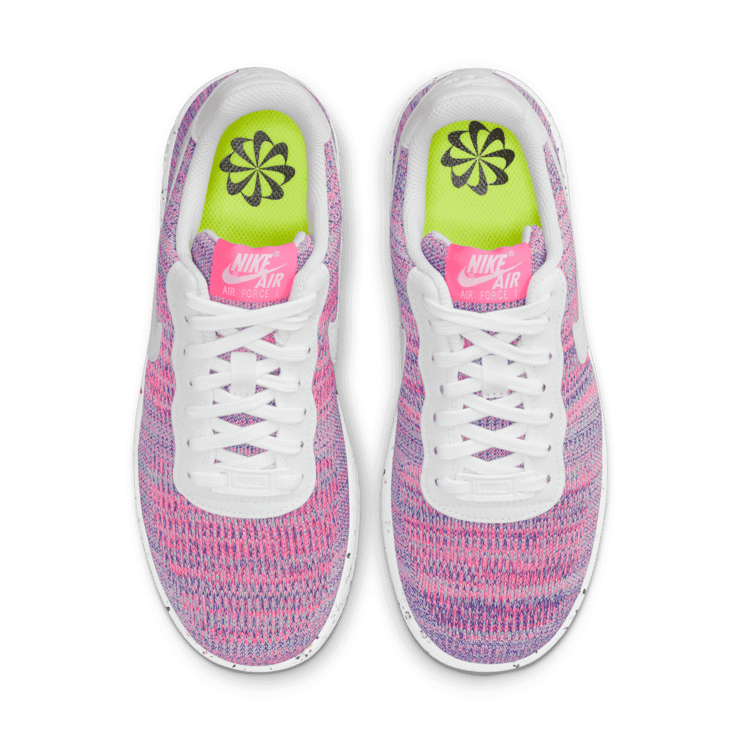 Nike Air Force 1 Low Crater Flyknit Fuchsia Glow (W) Angle 1