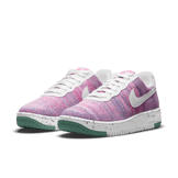 Nike Air Force 1 Low Crater Flyknit Fuchsia Glow (W) Angle 2
