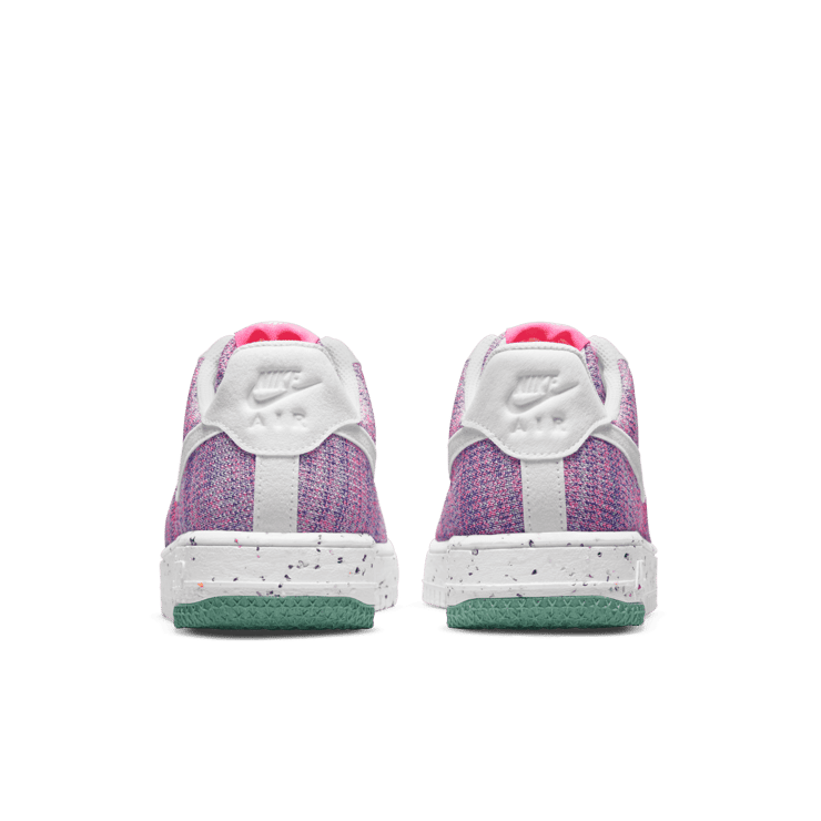Nike Air Force 1 Low Crater Flyknit Fuchsia Glow (W) Angle 3
