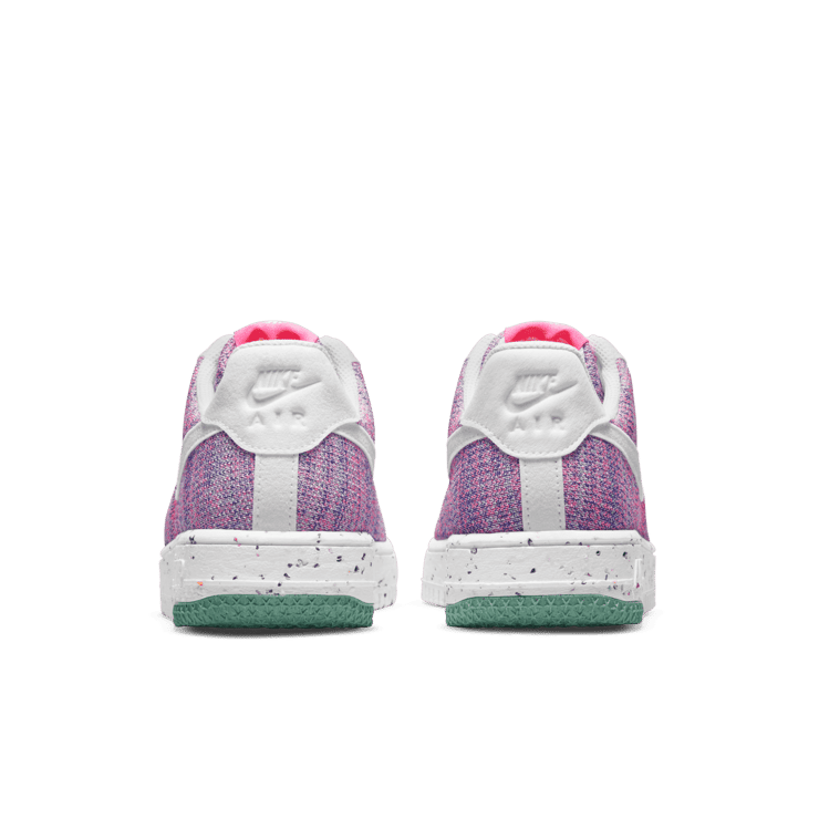Nike Air Force 1 Low Crater Flyknit Fuchsia Glow (W) Angle 3