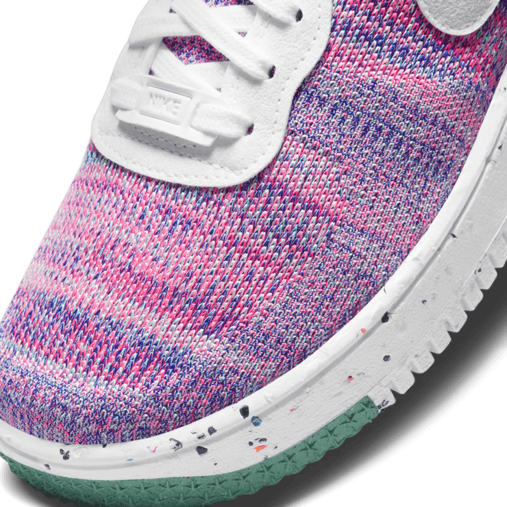 Nike Air Force 1 Low Crater Flyknit Fuchsia Glow (W) Angle 4