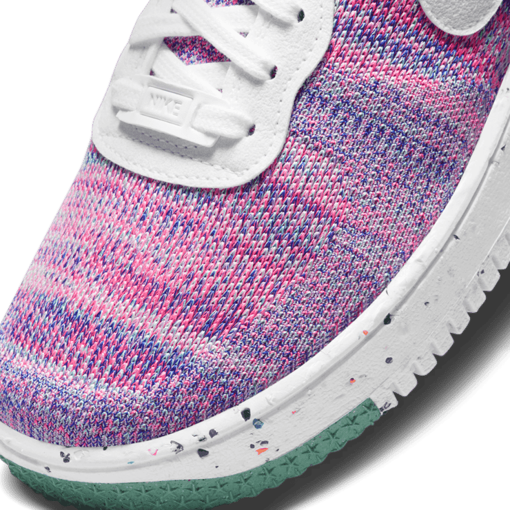 Nike Air Force 1 Low Crater Flyknit Fuchsia Glow (W) Angle 4