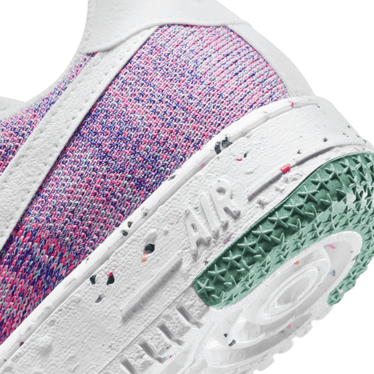 Nike Air Force 1 Low Crater Flyknit Fuchsia Glow (W) Angle 5