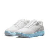 Nike Air Force 1 Low Crater Flyknit White Ice Blue (W) Angle 2