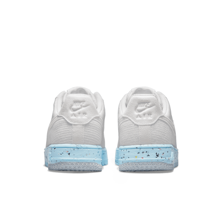 Nike Air Force 1 Low Crater Flyknit White Ice Blue (W) Angle 3