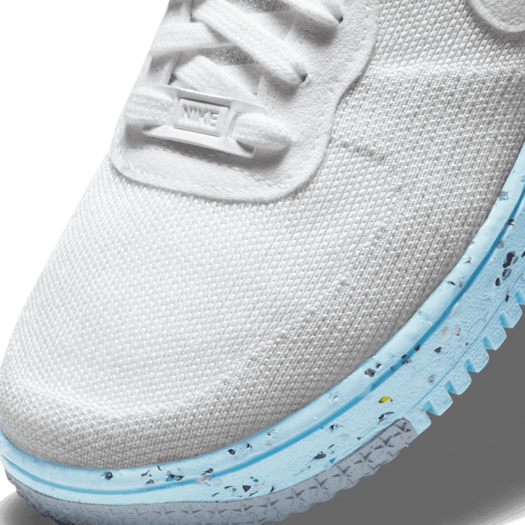 Nike Air Force Low Crater Flyknit White Ice Blue (W) DC7273-100