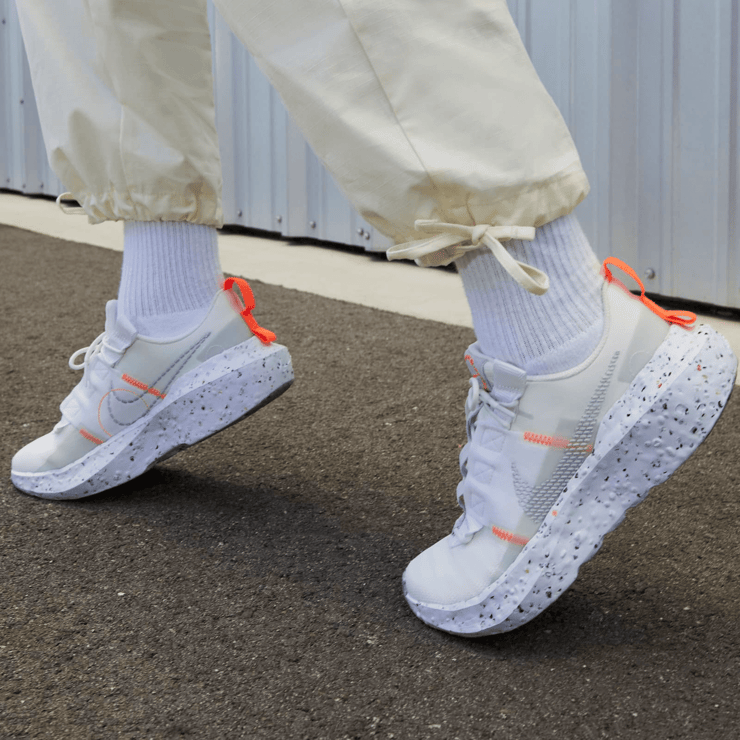 Nike Crater Impact Summit White Grey Fog (W) Angle 0