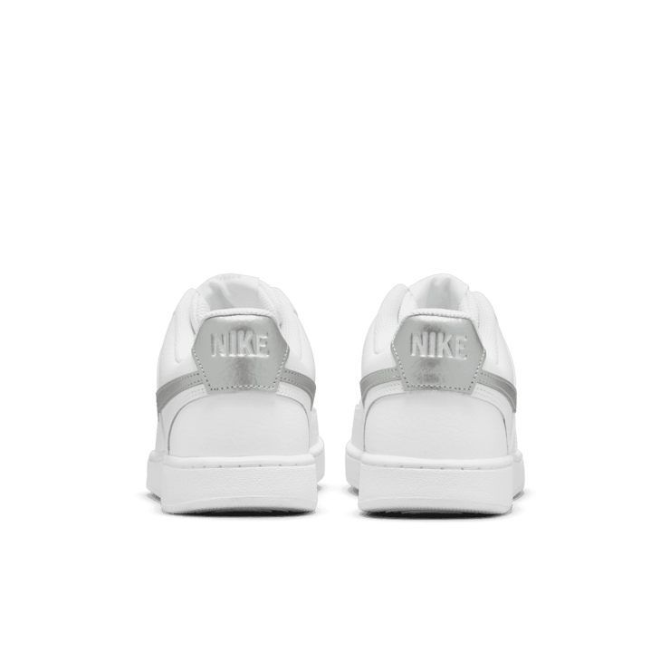 Nike Court Vision Low White Grey (W) Angle 4