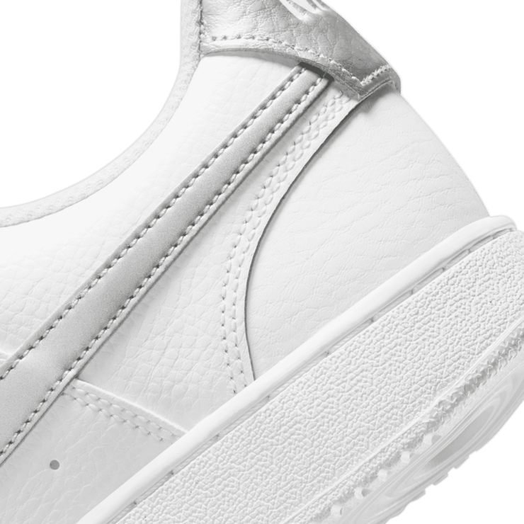 Nike Court Vision Low White Grey (W) Angle 6