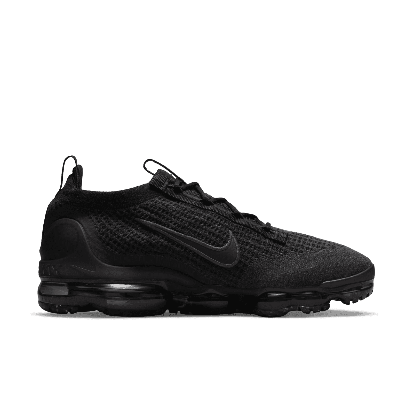 nike air vapormax flyknit se laceless triple black