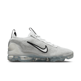 Nike Air VaporMax 2021 FK White Black Metallic Silver