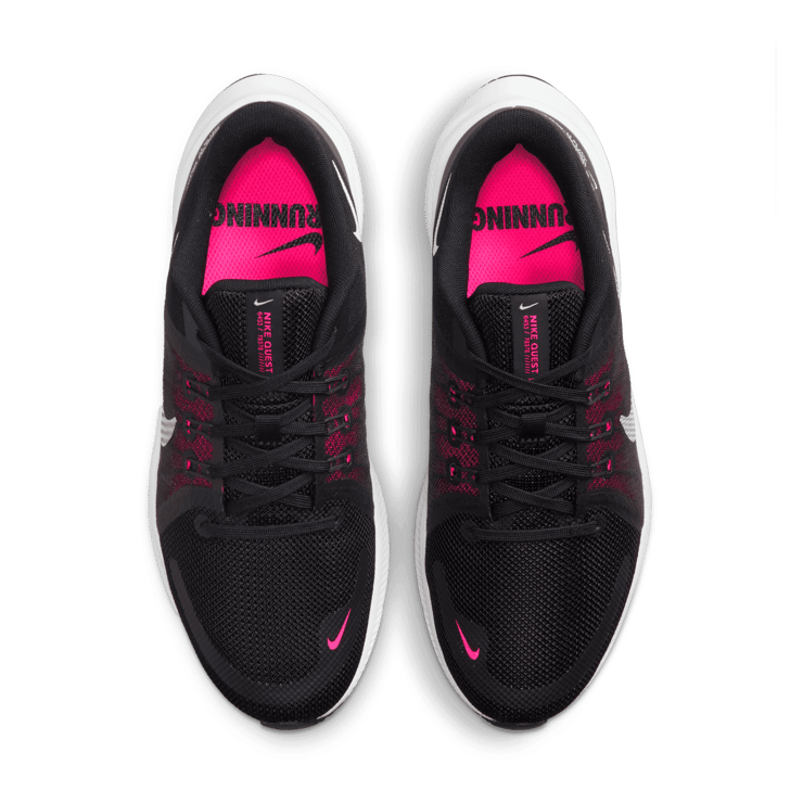 Nike Quest 4 Black Hyper Pink (W) Angle 1