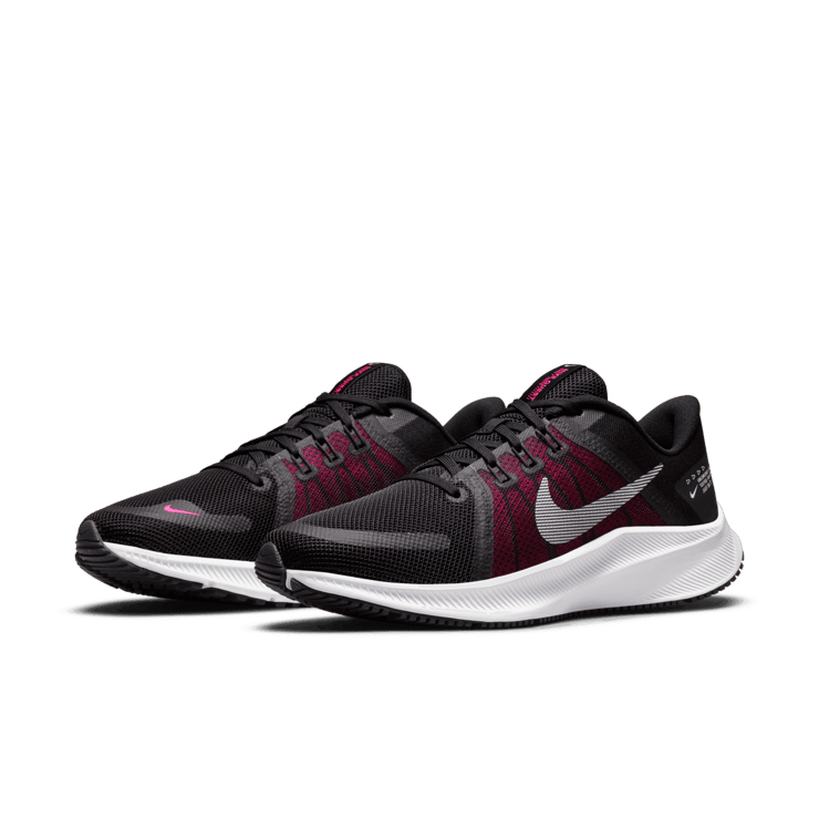 Nike Quest 4 Black Hyper Pink (W) Angle 2