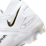 Nike Alpha Menace Pro 3 White Gold Angle 6