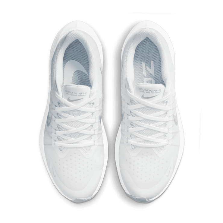 Nike Zoom Winflo 8 White Metallic Silver (W) Angle 1