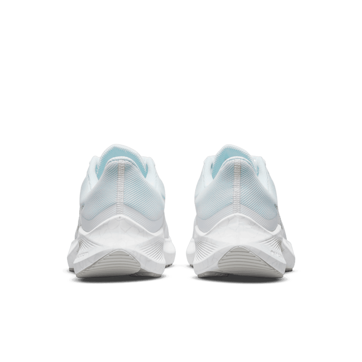 Nike Zoom Winflo 8 White Metallic Silver (W) Angle 3