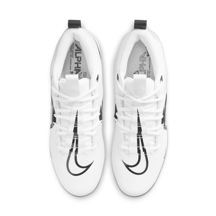 Nike Alpha Menace Varsity 3 White Black Angle 1