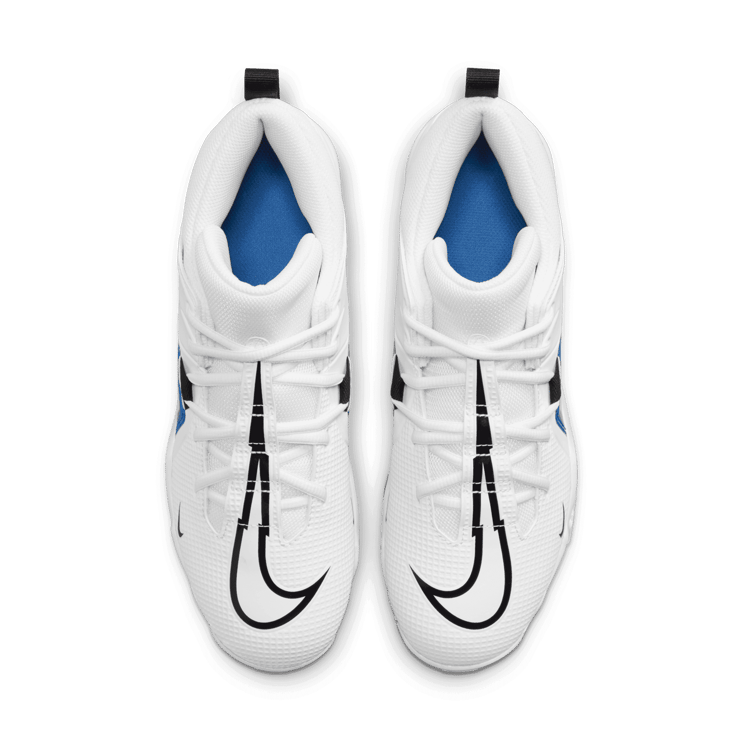 Nike Alpha Menace 3 Shark White Game Royal Angle 1