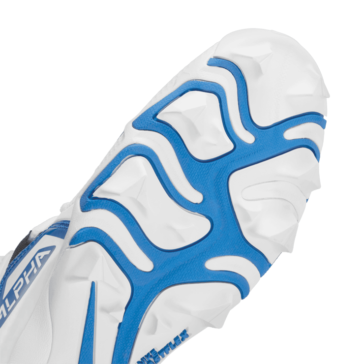 Nike Alpha Menace 3 Shark White Game Royal Angle 4