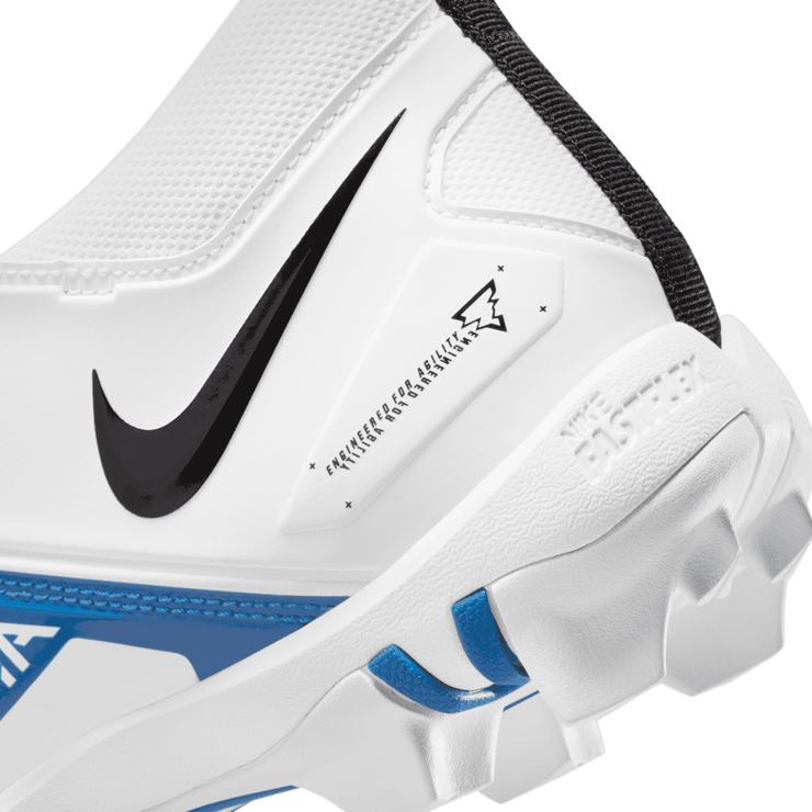 Nike Alpha Menace 3 Shark White Game Royal Angle 6